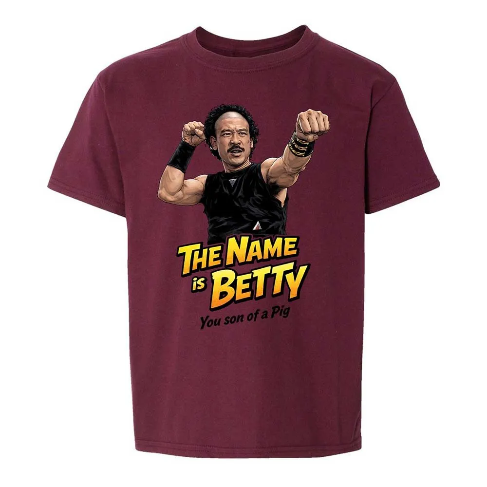 Kids T-Shirt - EL8PJQ7T - Maroon - 19