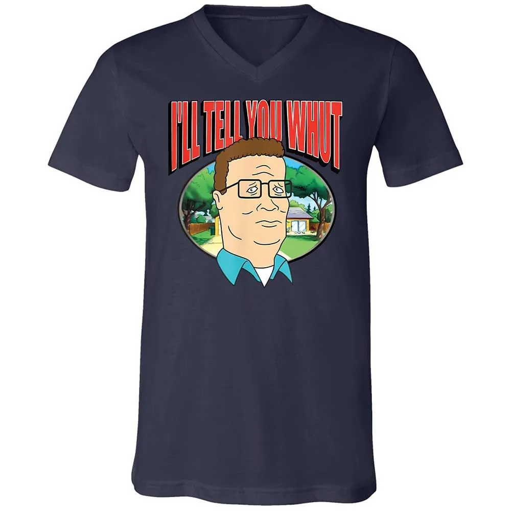 Unisex V-Neck T-Shirt - RHL3F2ME - Navy - 12