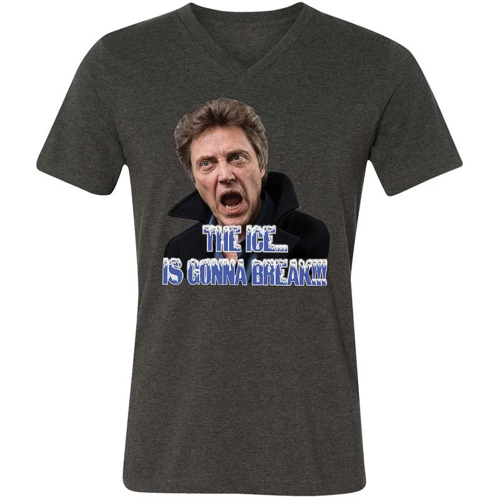Unisex V-Neck T-Shirt - VJ2UJB69 - Dark Grey Heather - 8