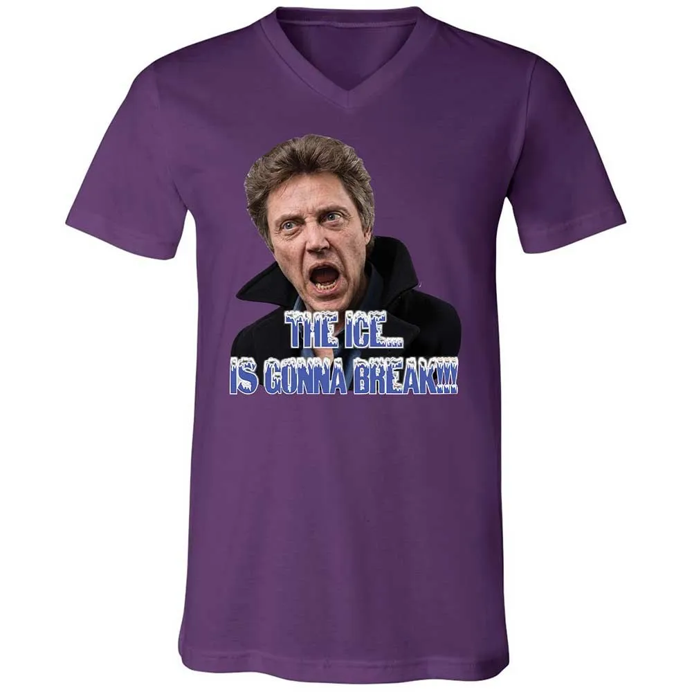 Unisex V-Neck T-Shirt - VJ2UJB69 - Team Purple - 10