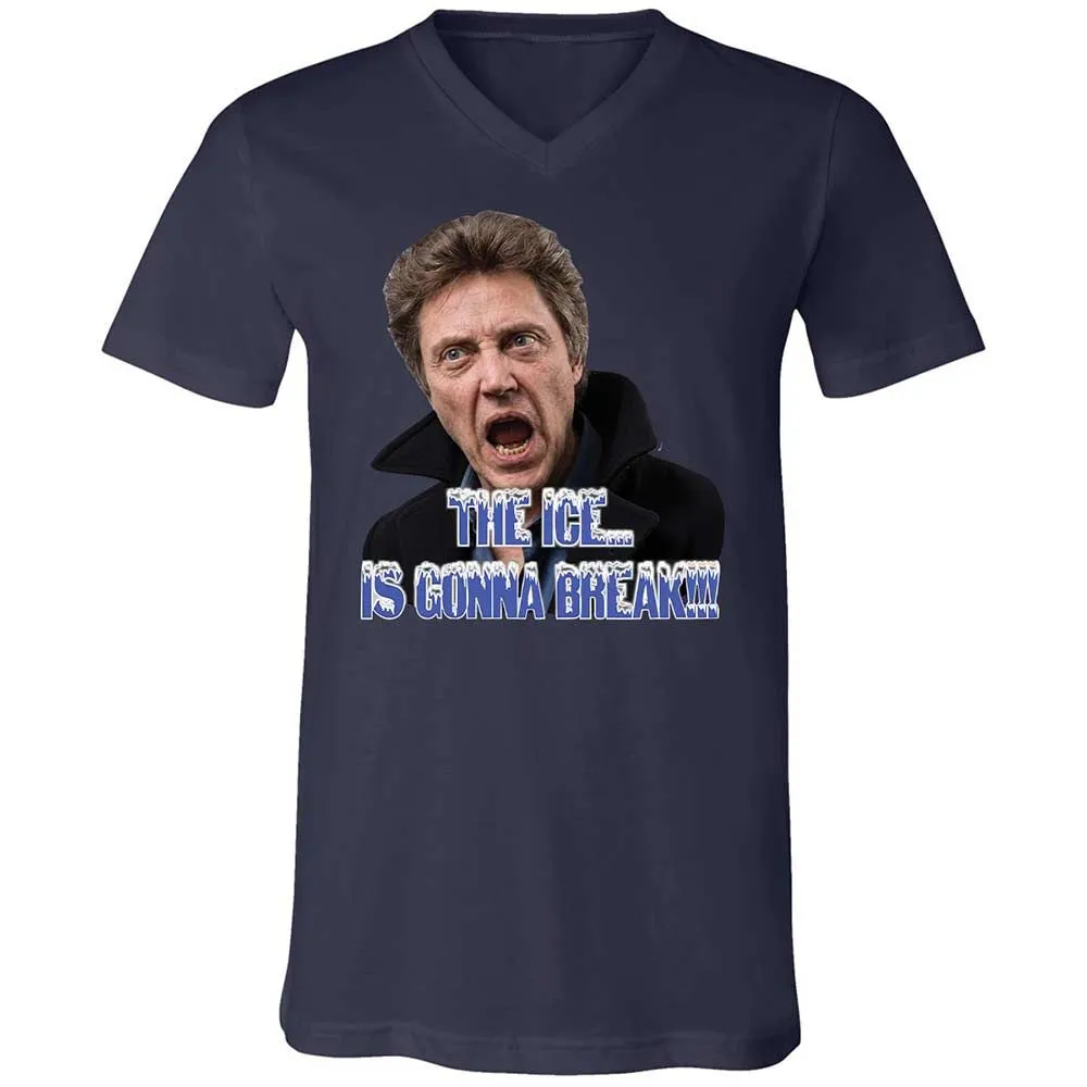 Unisex V-Neck T-Shirt - VJ2UJB69 - Navy - 12