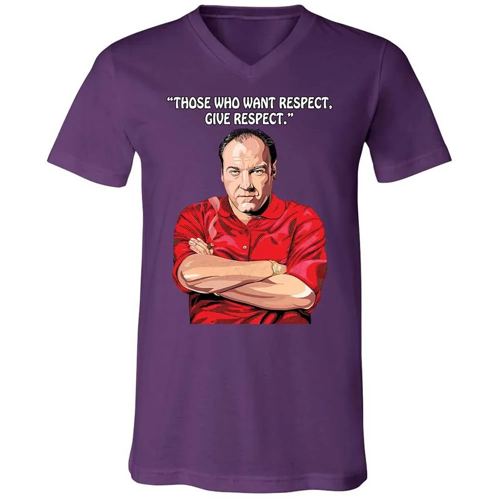 Unisex V-Neck T-Shirt - K9Y3EB2S - Team Purple - 10