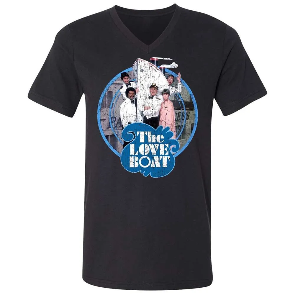 Unisex V-Neck T-Shirt - MEYLLC2Y - Black - 11