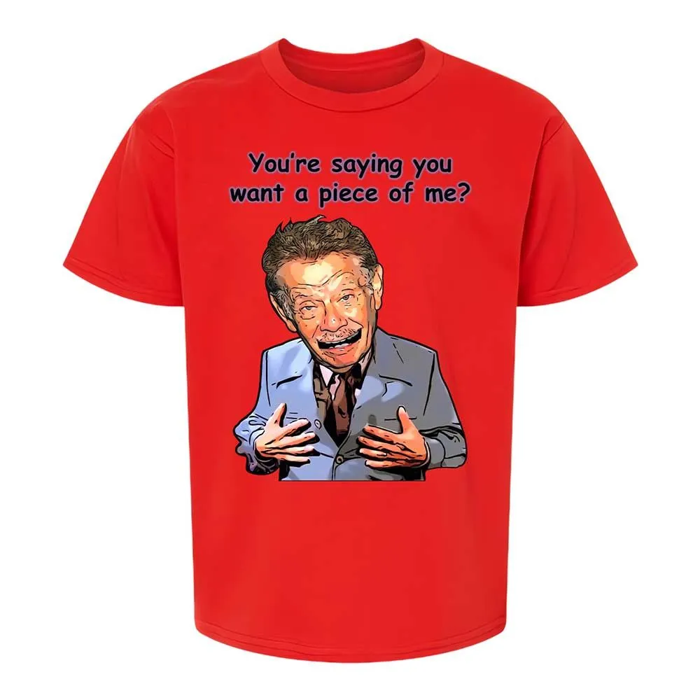 Kids T-Shirt - YB1XK6GJ - Red - 6