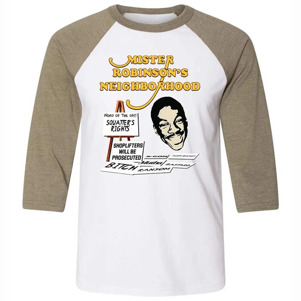 Mister Robinson's Neighborhood - White/Heather Olive - 4