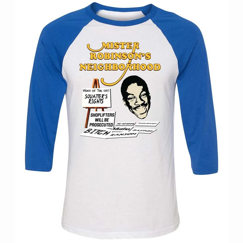 Mister Robinson's Neighborhood - White/True Royal - 10