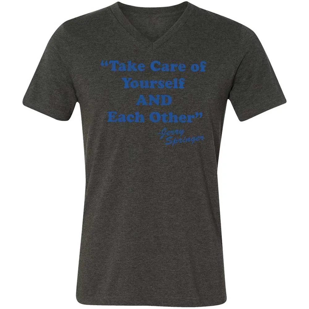 Take Of Yourself And Each Other - Dark Grey Heather - 8