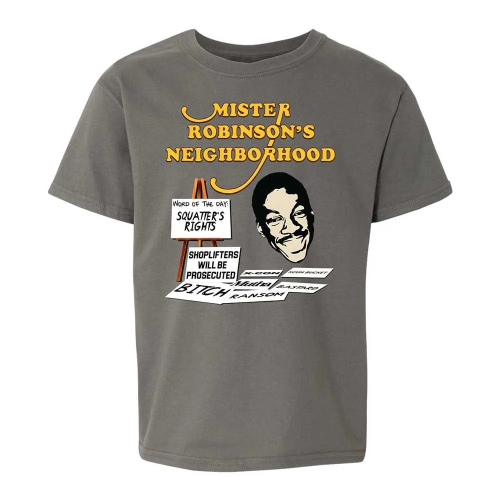 Mister Robinson's Neighborhood - Charcoal - 17