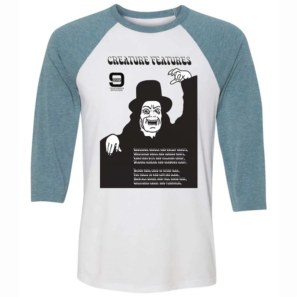 Creature Features - White/Denim - 3