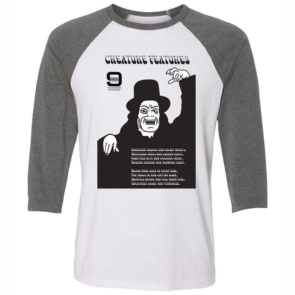 Creature Features - White/Deep Heather - 11