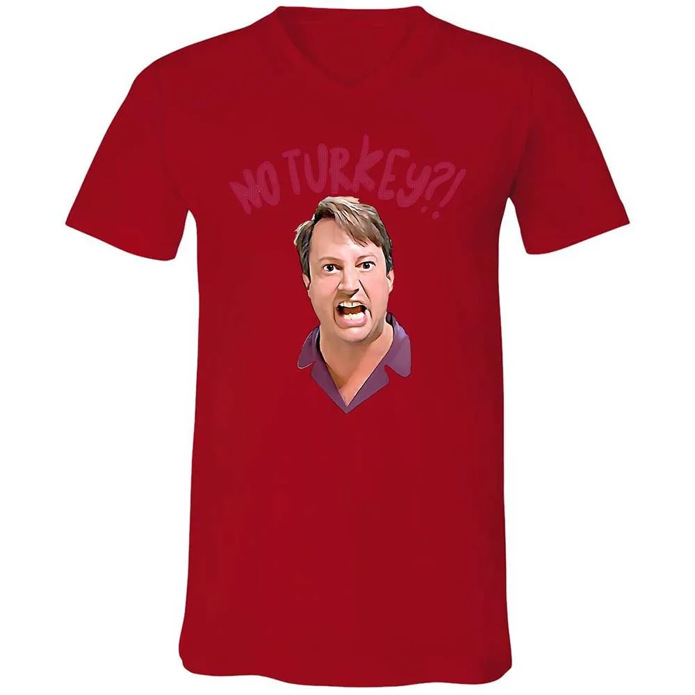 Unisex V-Neck T-Shirt - HMFGFSAA - Red - 5