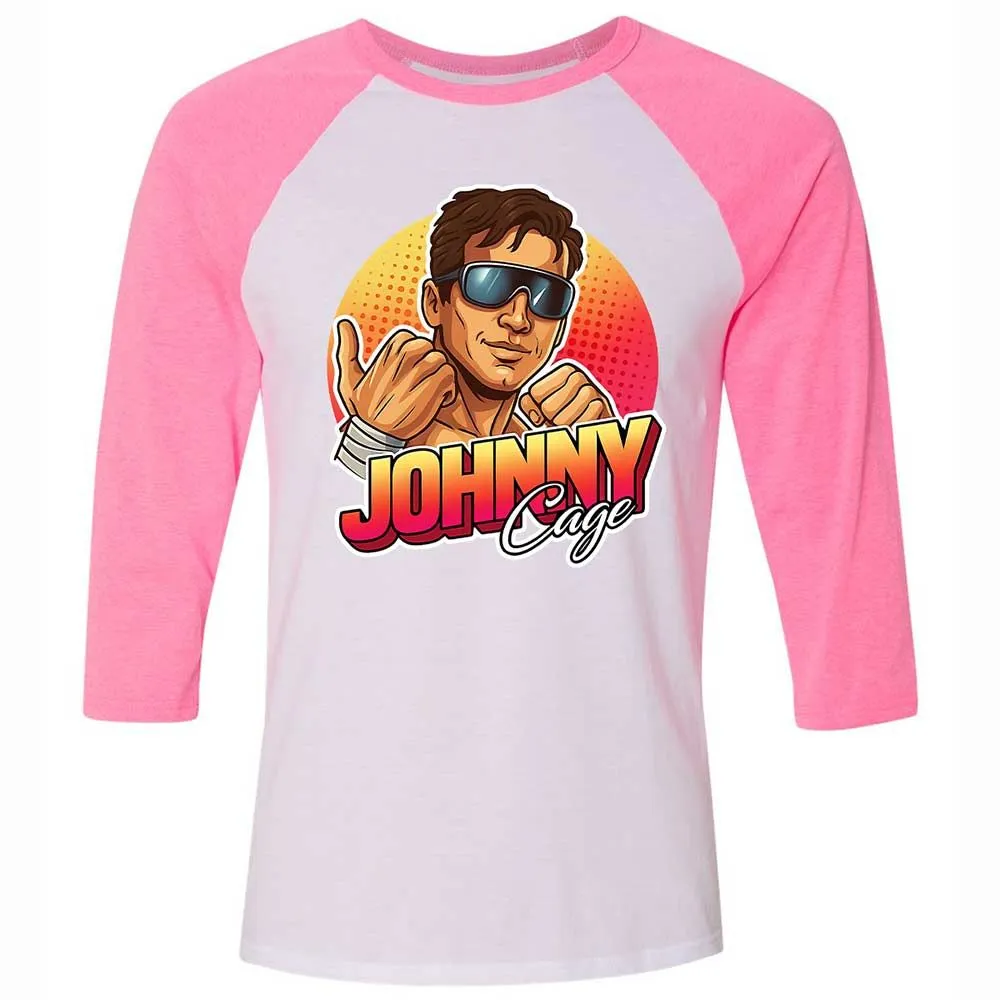 Johnny Cage - White/Neon Pink - 12
