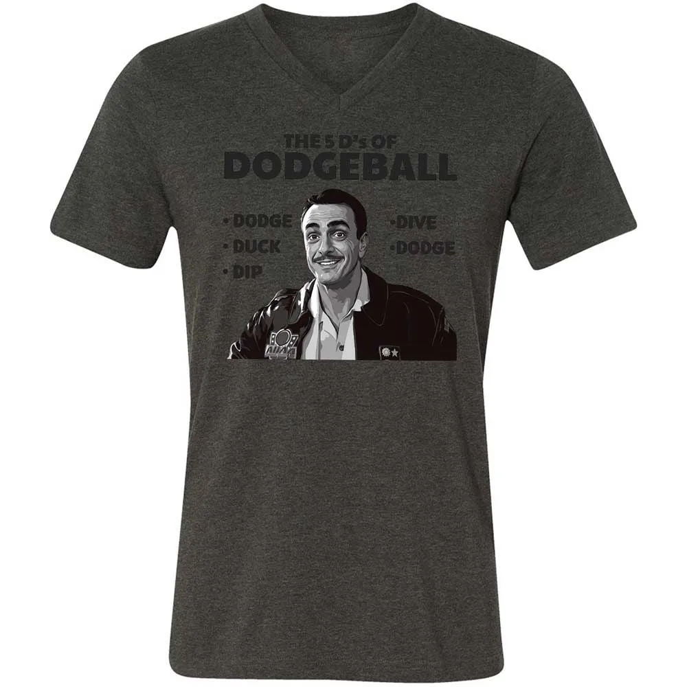Unisex V-Neck T-Shirt - SWYPXRB3 - Dark Grey Heather - 8
