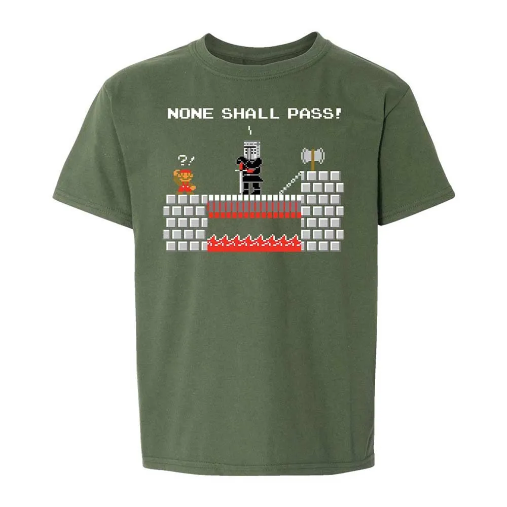 No Plumbers Shall Pass - Military Green - 19