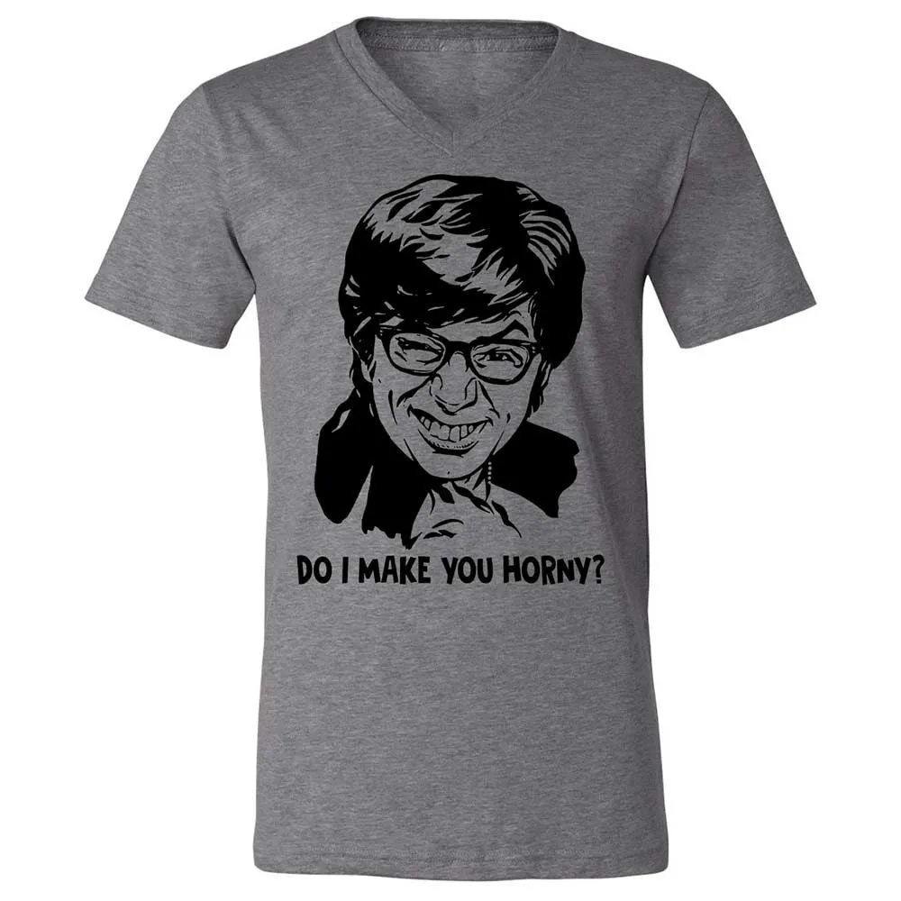 Unisex V-Neck T-Shirt - 88SDLUN3 - Deep Heather - 9
