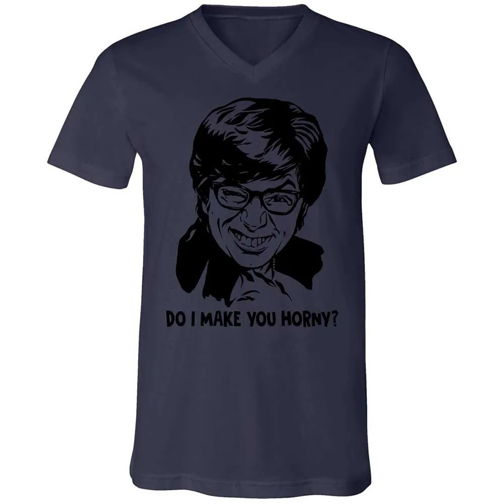 Unisex V-Neck T-Shirt - 88SDLUN3 - Navy - 12