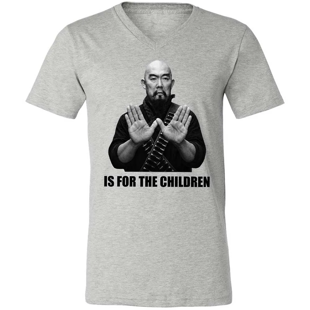Unisex V-Neck T-Shirt - 3CB48MJ4 - Athletic Heather - 2