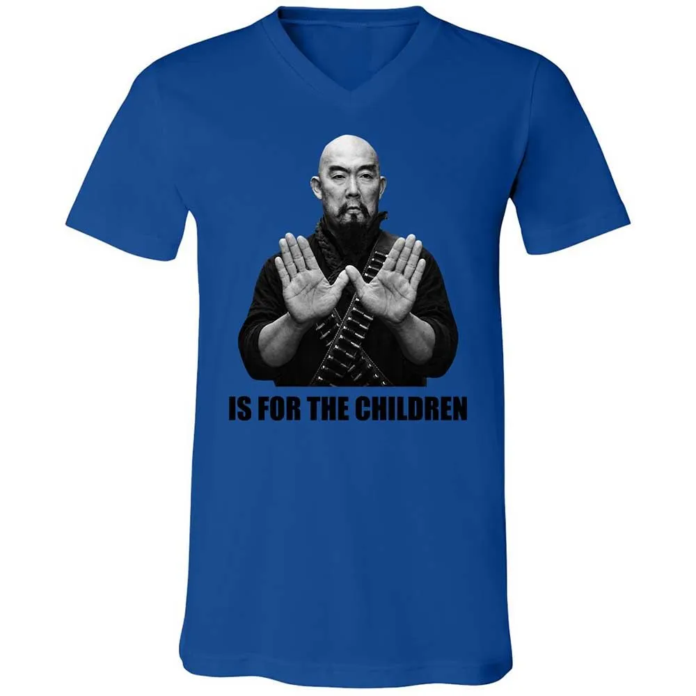Unisex V-Neck T-Shirt - 3CB48MJ4 - True Royal - 3
