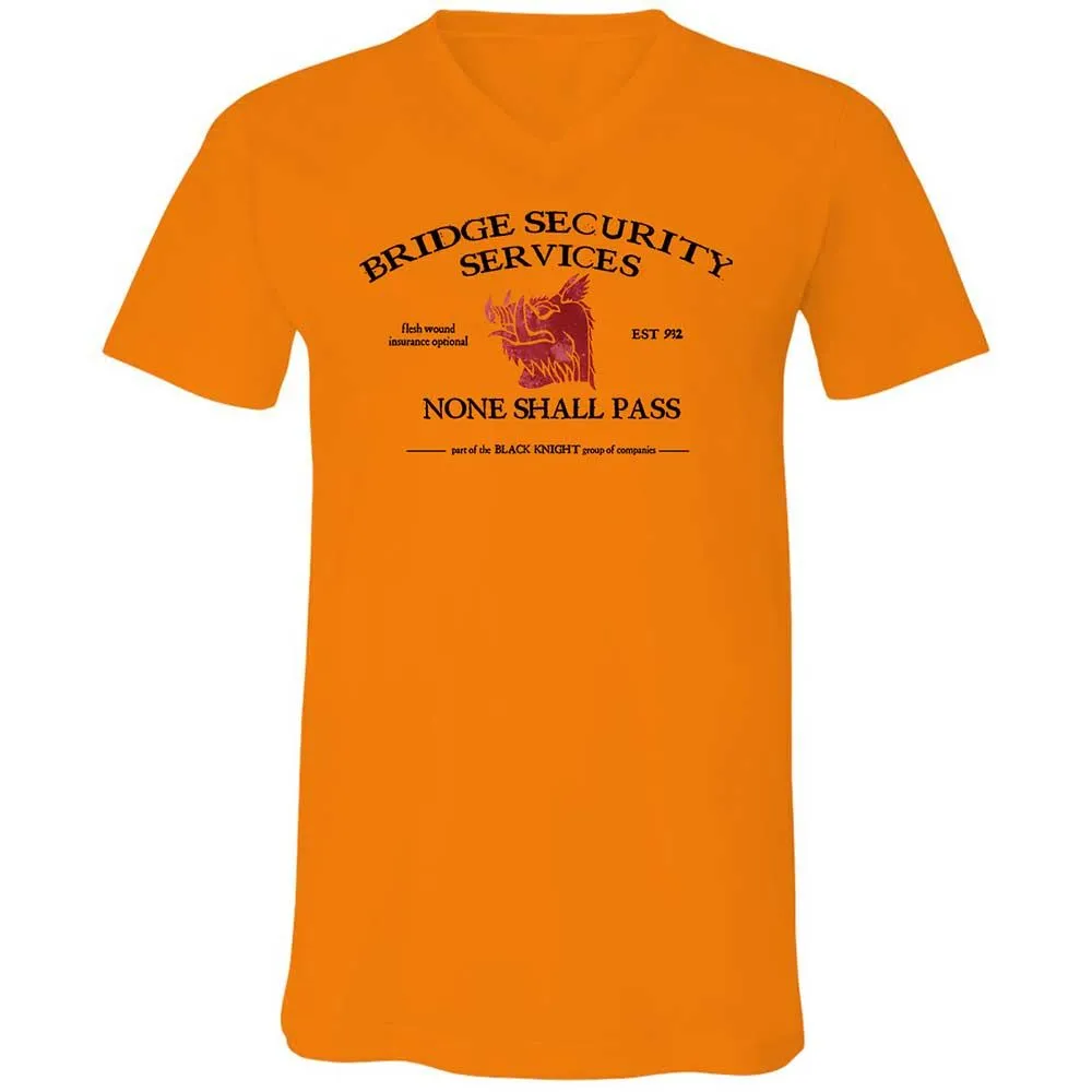 Unisex V-Neck T-Shirt - A9GK79EZ - Orange - 7