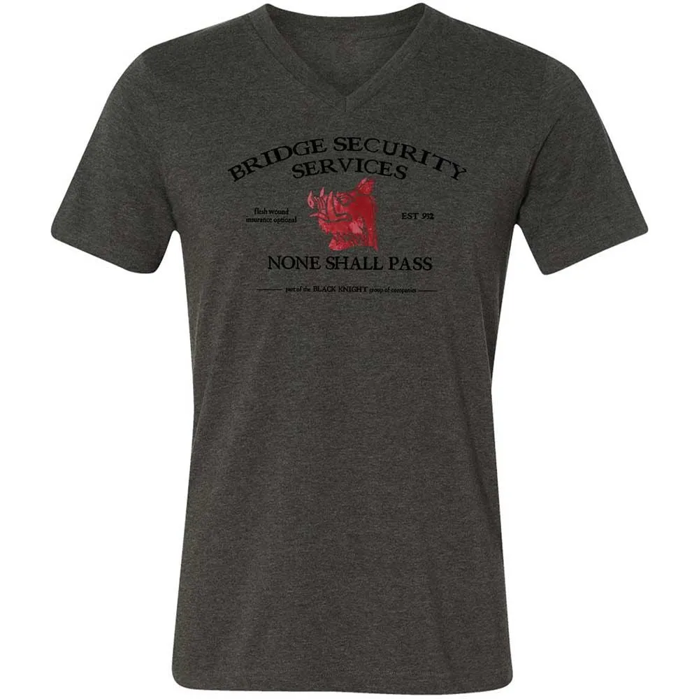 Unisex V-Neck T-Shirt - A9GK79EZ - Dark Grey Heather - 8
