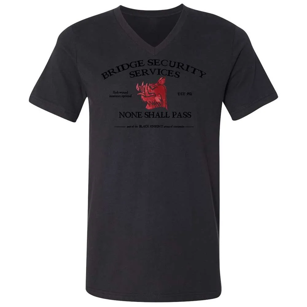 Unisex V-Neck T-Shirt - A9GK79EZ - Black - 11