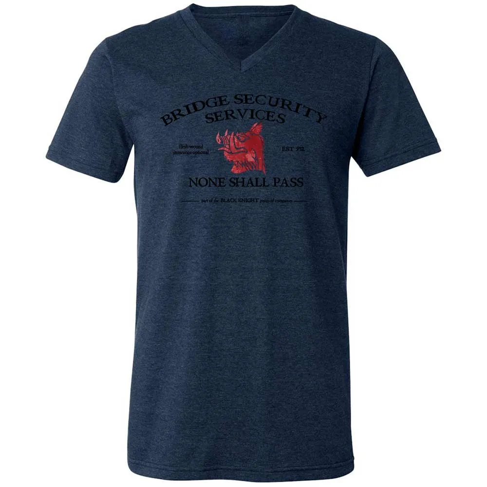 Unisex V-Neck T-Shirt - A9GK79EZ - Heather Navy - 13