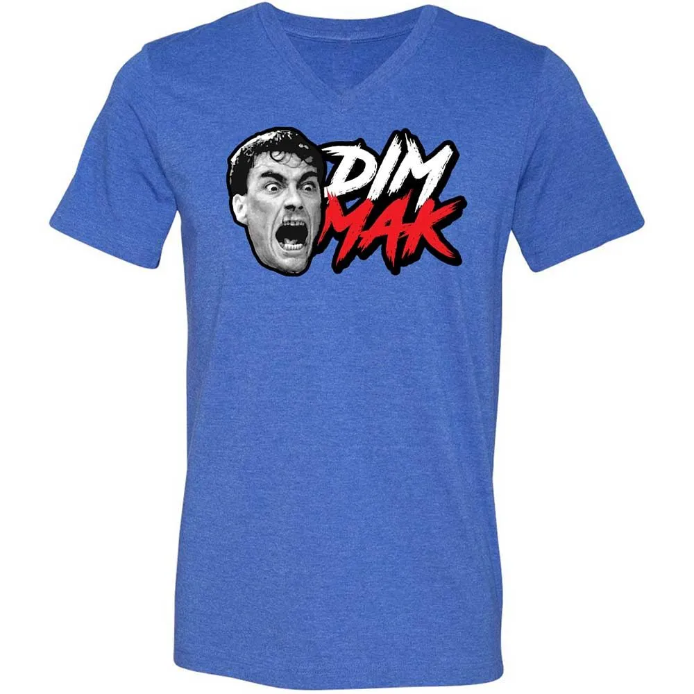 Unisex V-Neck T-Shirt - FYADXPL4 - Heather True Royal - 4