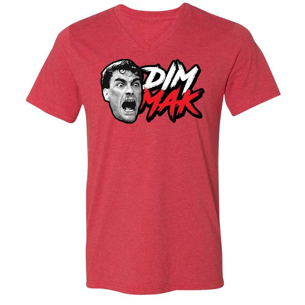Unisex V-Neck T-Shirt - FYADXPL4 - Heather Red - 6