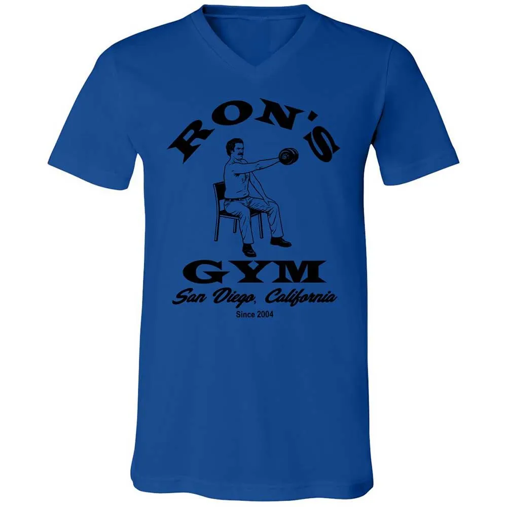 Unisex V-Neck T-Shirt - FQL6P728 - True Royal - 3