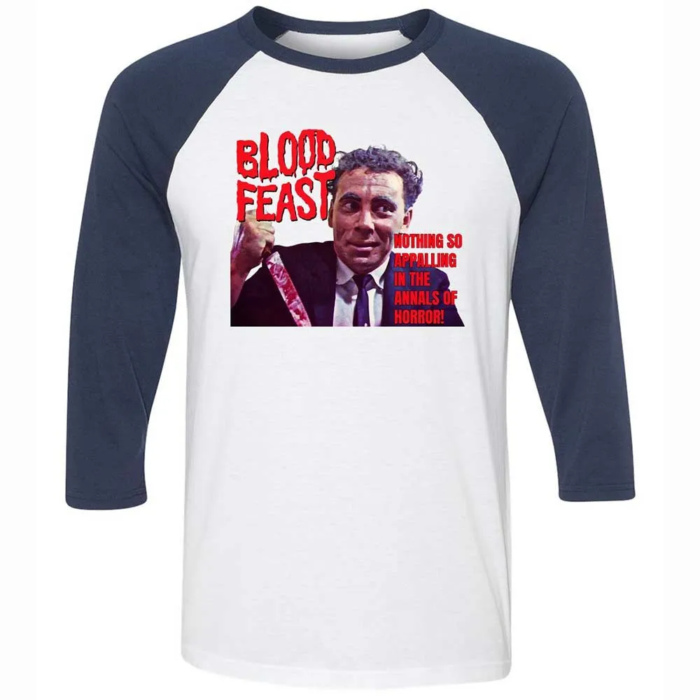 Blood Feast - White/Navy - 8