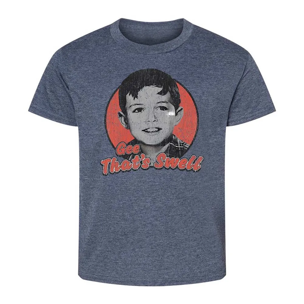 Kids T-Shirt - SE81SRWX - Heather Navy - 15
