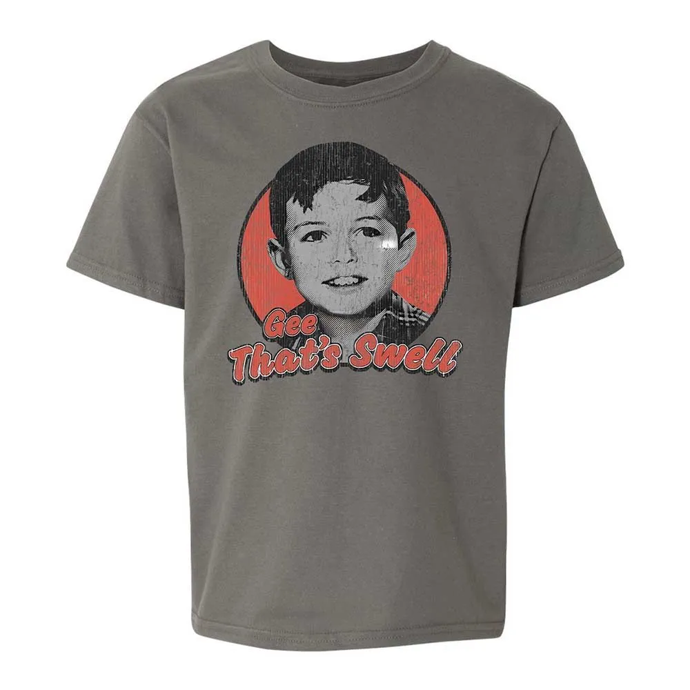 Kids T-Shirt - SE81SRWX - Charcoal - 17