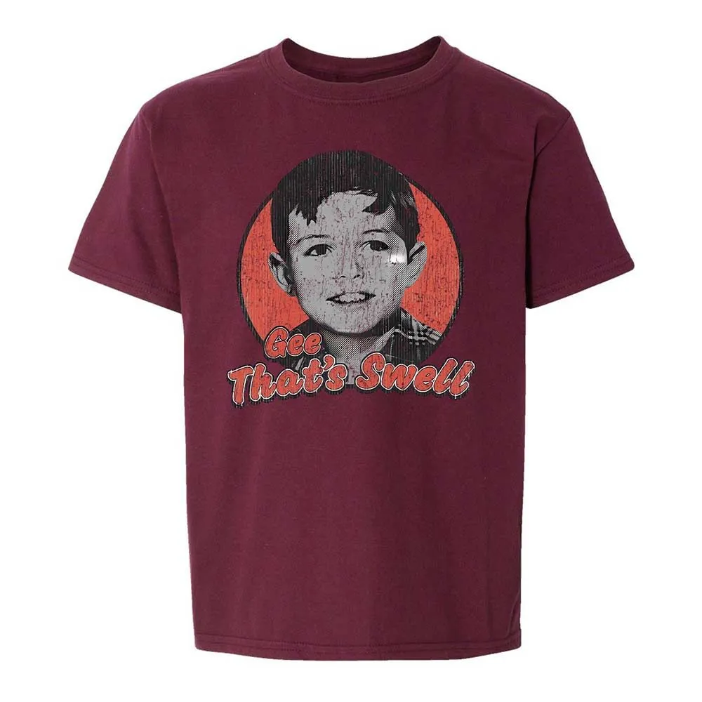 Kids T-Shirt - SE81SRWX - Maroon - 19