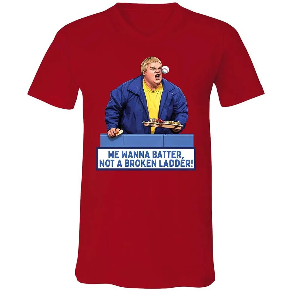 Unisex V-Neck T-Shirt - TU2NT2KB - Red - 5