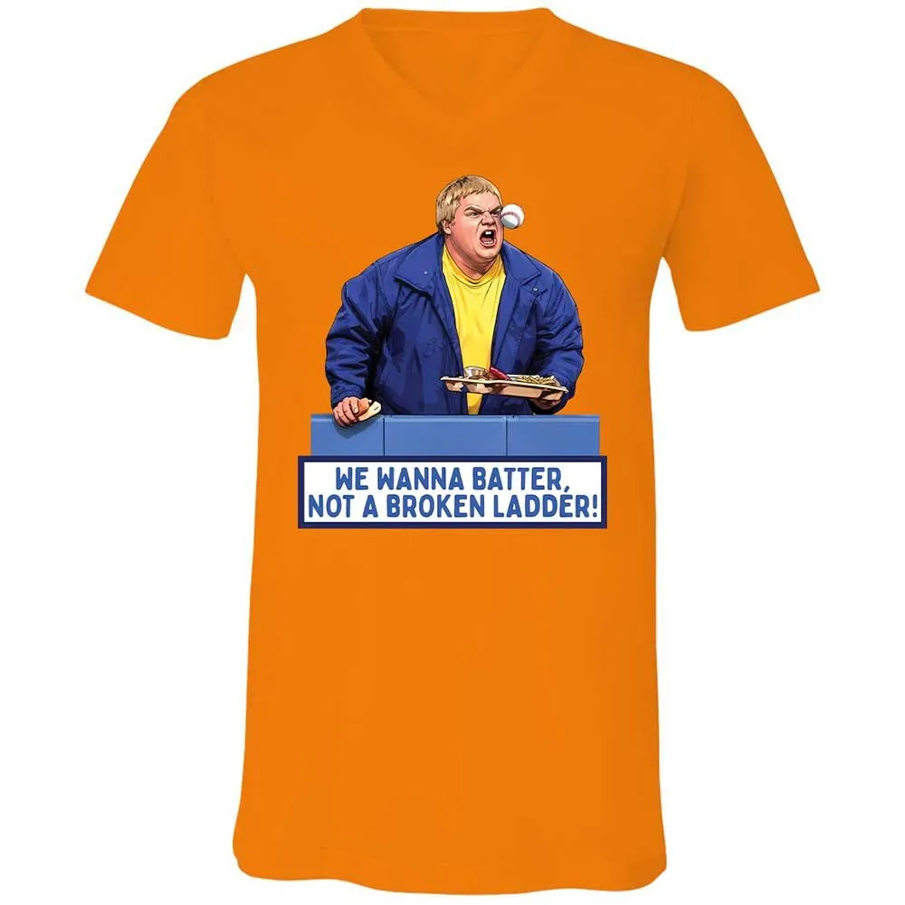 Unisex V-Neck T-Shirt - TU2NT2KB - Orange - 7