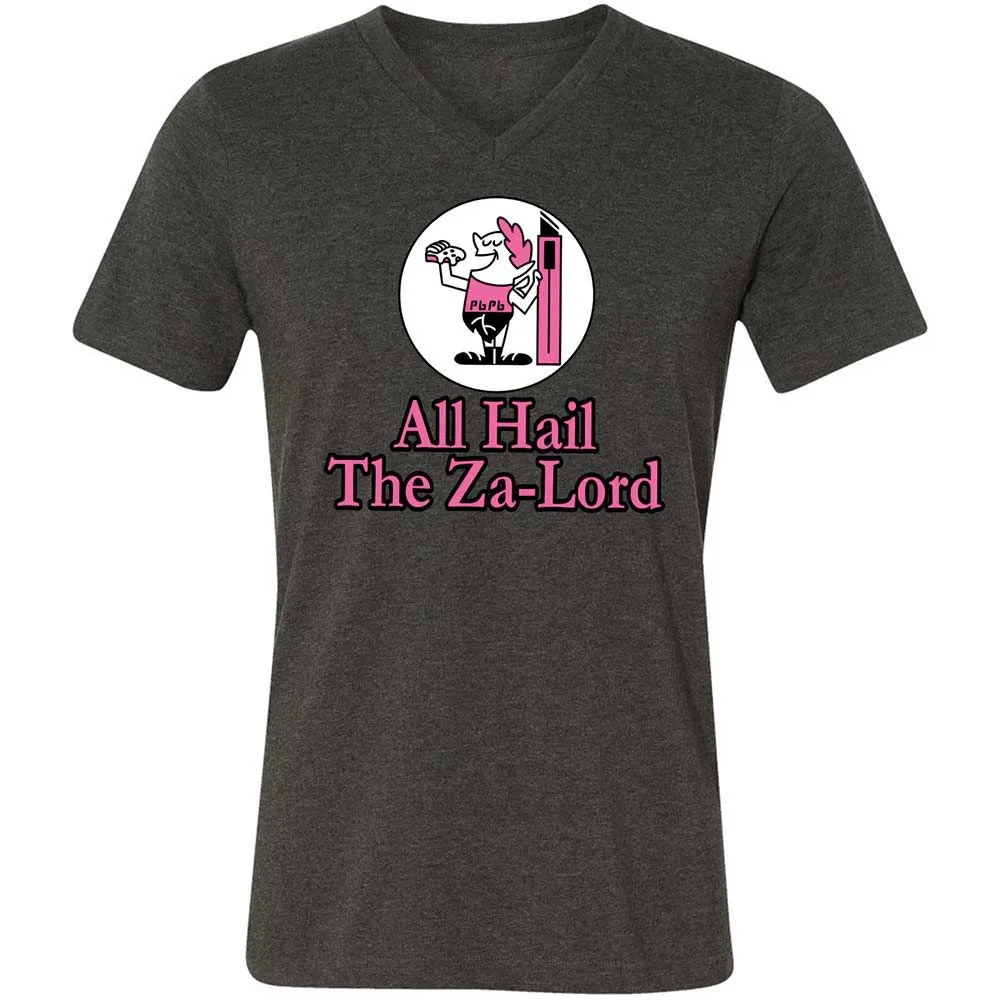 All Hail The Za-Lord - Dark Grey Heather - 8