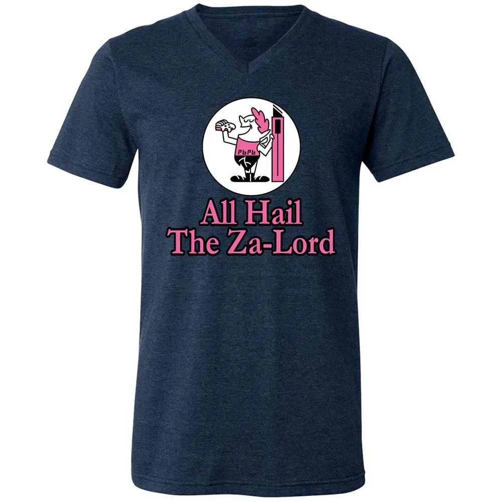 All Hail The Za-Lord - Heather Navy - 13