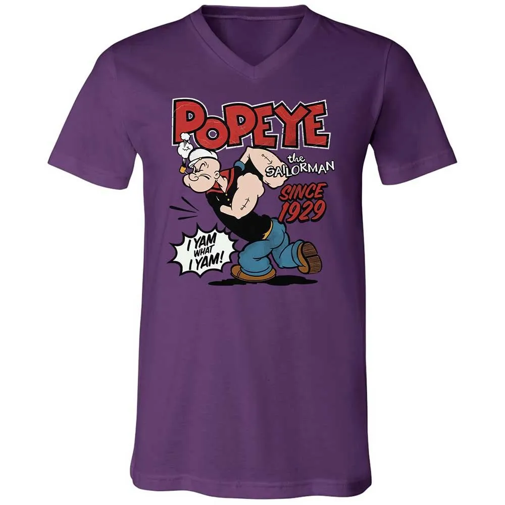 Unisex V-Neck T-Shirt - VTB7XSS7 - Team Purple - 10