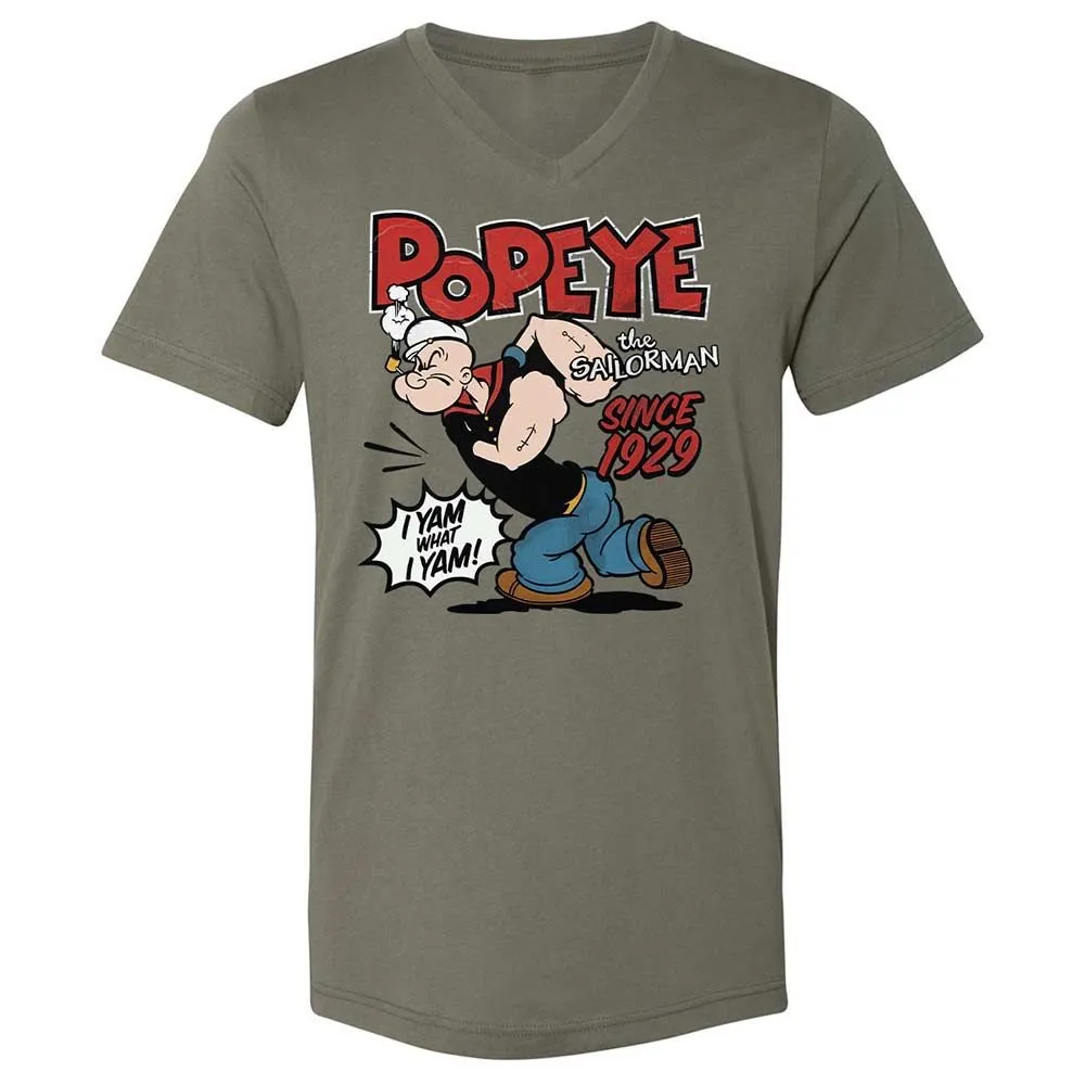 Unisex V-Neck T-Shirt - VTB7XSS7 - Military Green - 15