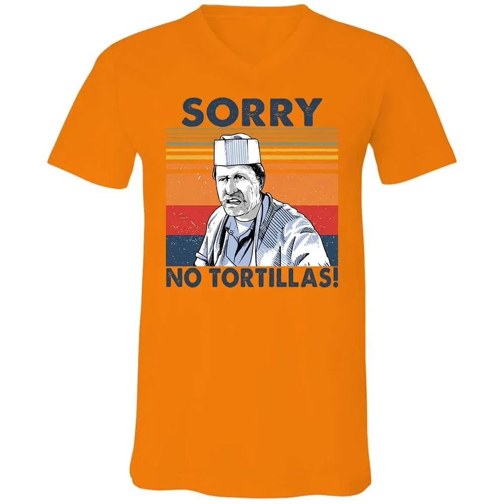 Unisex V-Neck T-Shirt - YDKG658D - Orange - 7