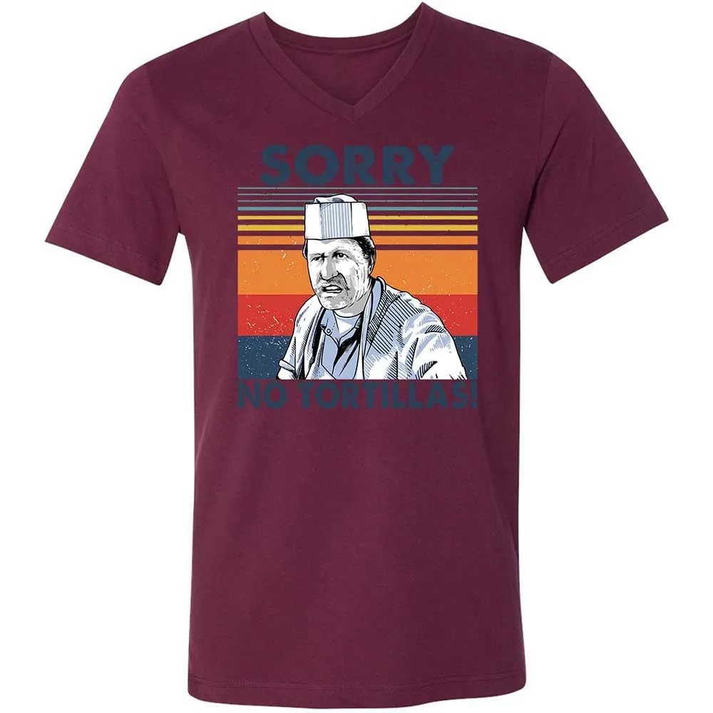 Unisex V-Neck T-Shirt - YDKG658D - Maroon - 14