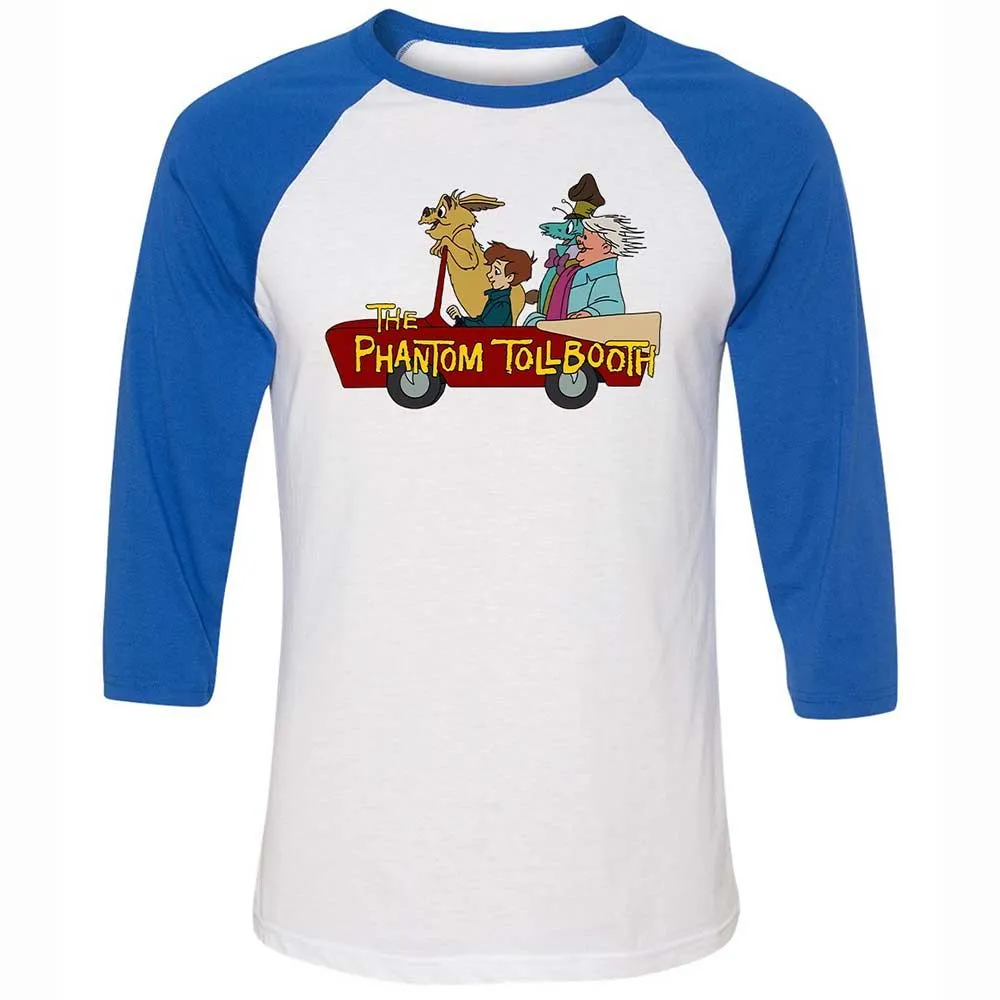 Unisex 3/4 Baseball Tee - MWYVQ9F1 - White/True Royal - 10