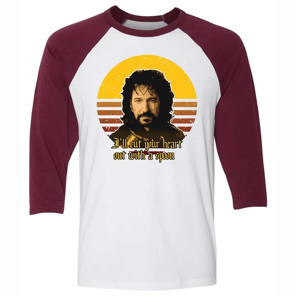 I'll Cut Your Heart Out - White/Maroon - 7
