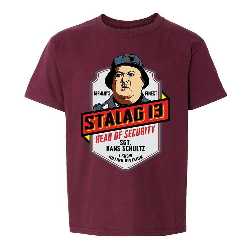 Kids T-Shirt - 9NMSQEUV - Maroon - 19