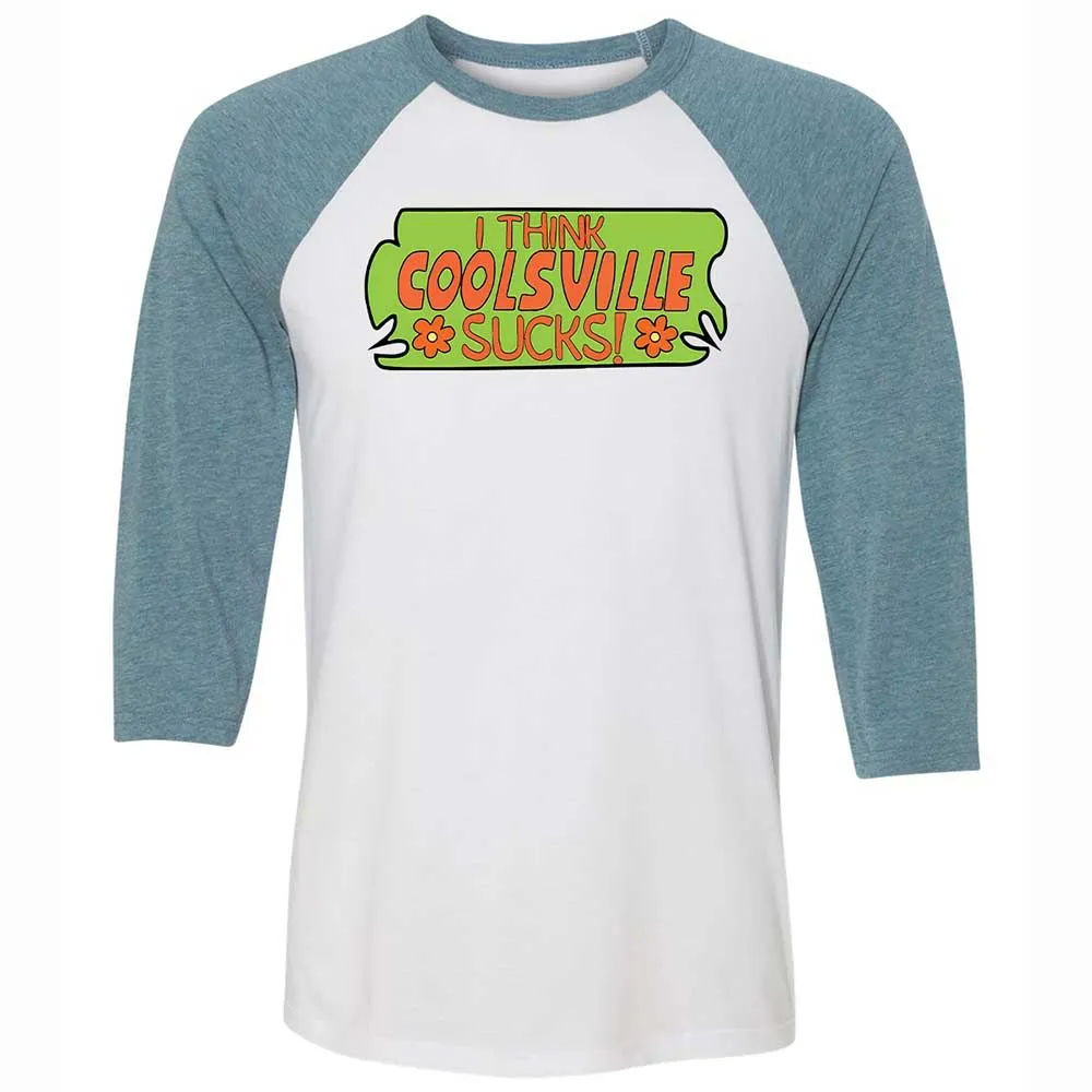 I Think Coolsville Sucks - White/Denim - 3
