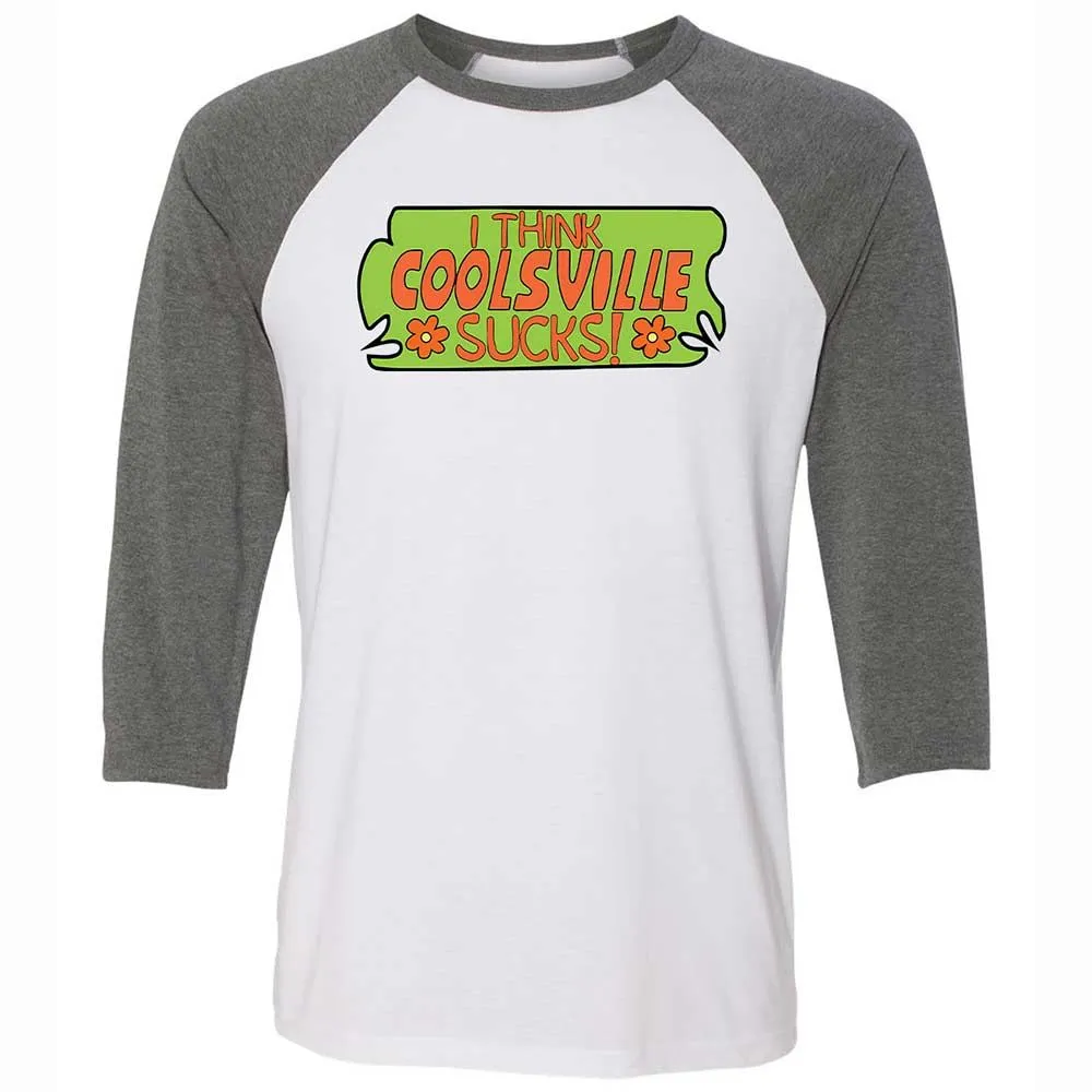 I Think Coolsville Sucks - White/Deep Heather - 11