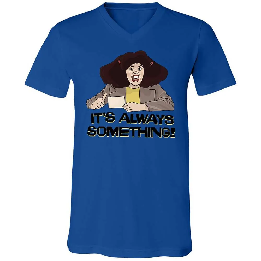 Unisex V-Neck T-Shirt - PC6CZHPD - True Royal - 3