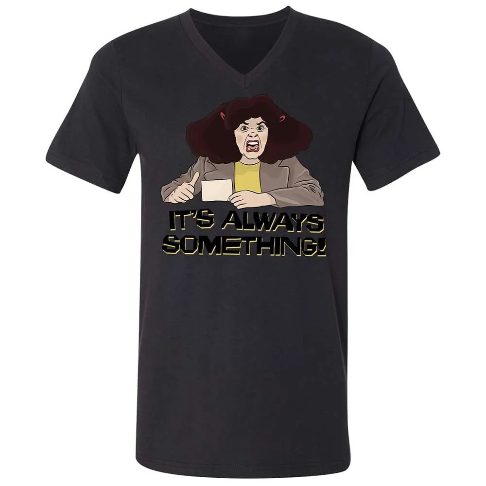 Unisex V-Neck T-Shirt - PC6CZHPD - Black - 11