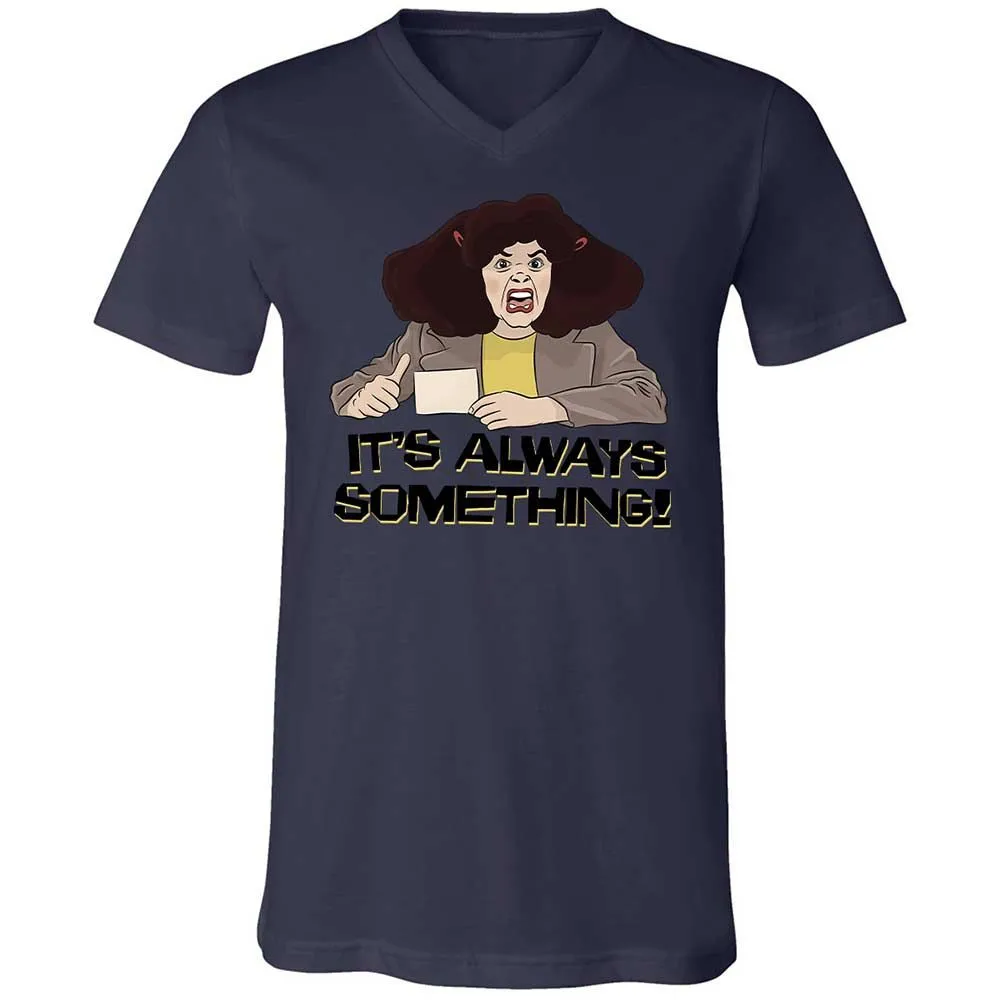 Unisex V-Neck T-Shirt - PC6CZHPD - Navy - 12