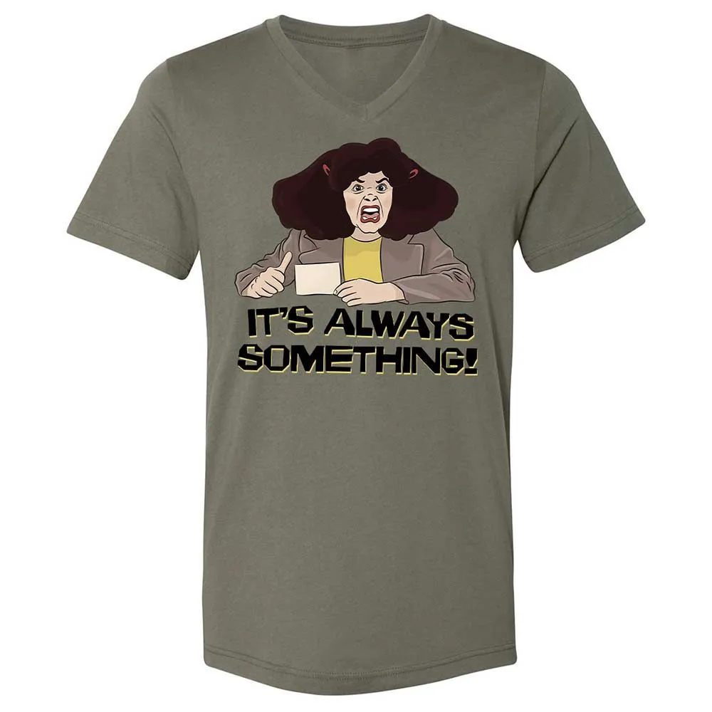 Unisex V-Neck T-Shirt - PC6CZHPD - Military Green - 15